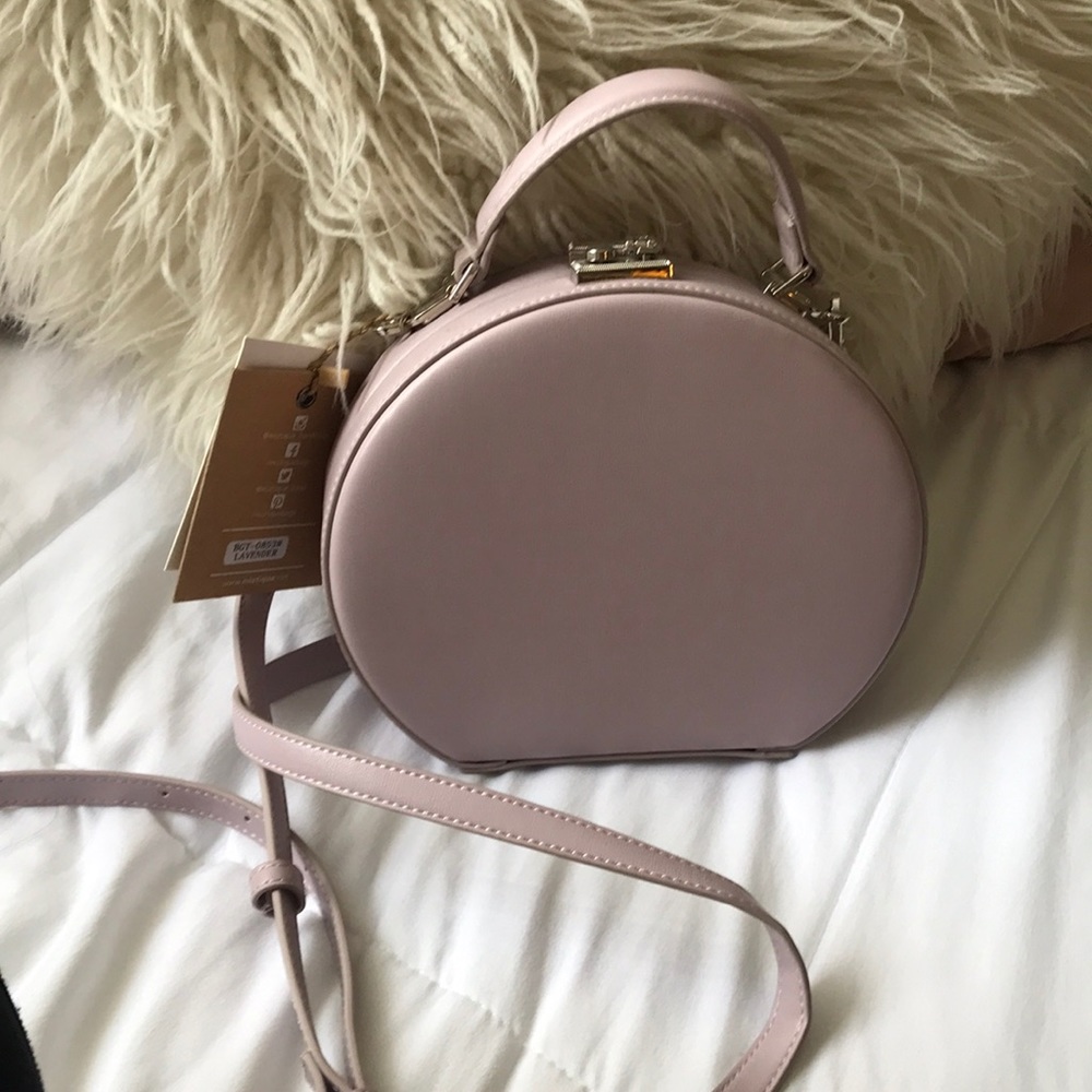 Lavender handbag